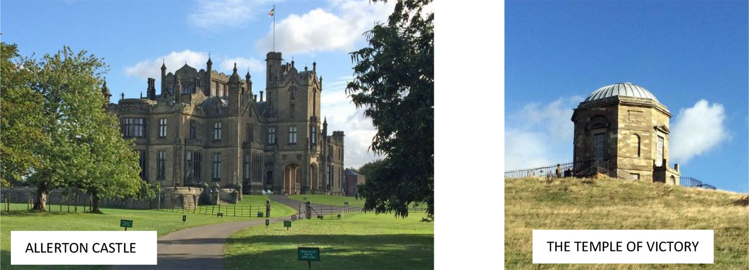 Allerton Castle and The Temple of Victory